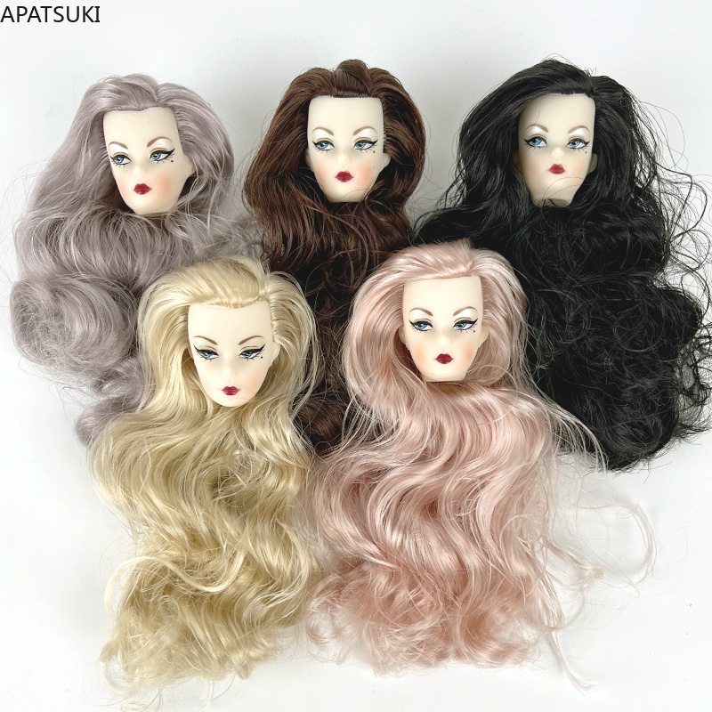 Đầu Búp Bê Mắt Xanh Tỉ Lệ 1 / 6 11.5 "Chất Lượng Cao