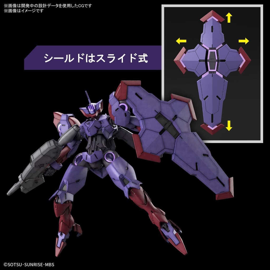 Mô hình lắp ráp Gundam HG Mercury Beguir-Pente Bandai 4573102650160 sập sàn