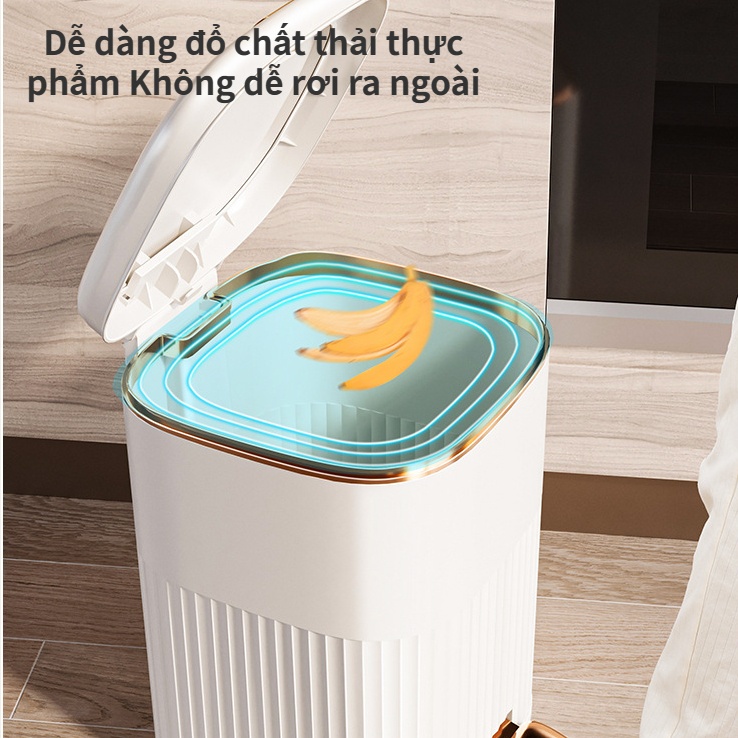Thùng Rác Có Bàn Đạp Chân Có Nắp Đậy Nhà Tắm / Phòng Khách / Phòng Ngủ Hàng Mới