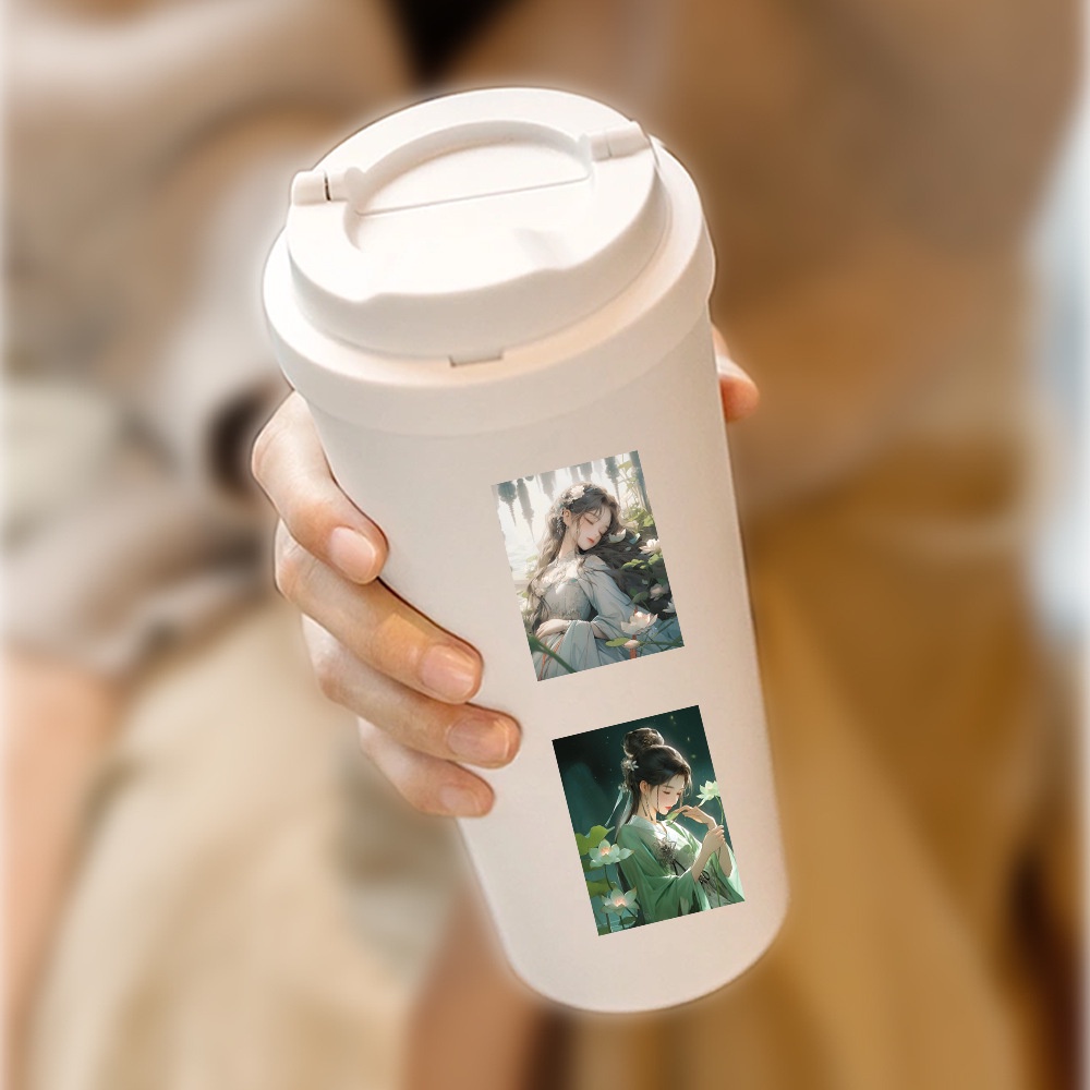 Bộ 60 Miếng Dán Trang Trí Mũ Bảo Hiểm / Bút Chì Phong Cách graffiti Độc Đáo