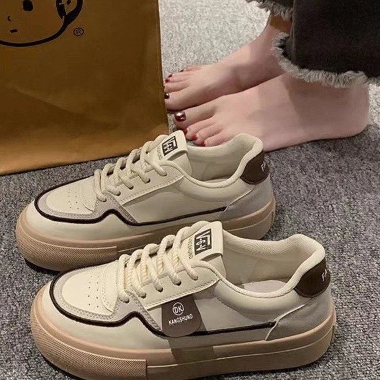 Giày Thể Thao Trắng Đế Dày Thoáng Khí Thời Trang Cho Nữ