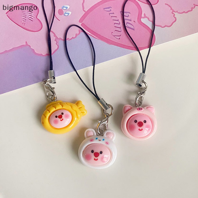 Dây Móc Điện Thoại / Chìa Khóa Họa Tiết Hoạt Hình bigmango kawaii