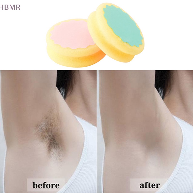 1 Miếng Mút Tẩy Lông Không Đau Mềm Mại Chăm Sóc Da hl