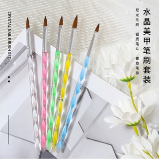 Set 5 cọ vẽ móng tay nghệ thuật