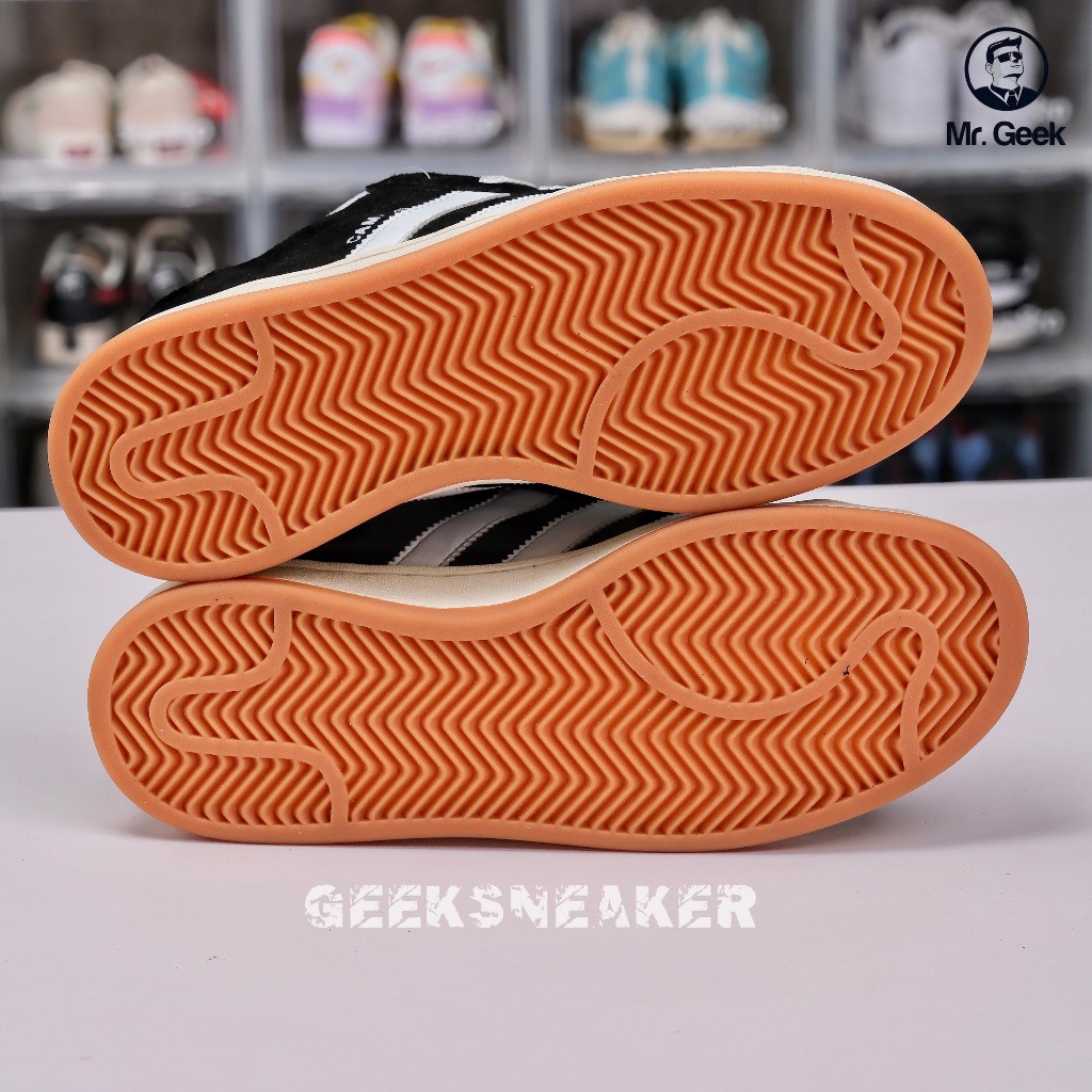Giày Sneaker AD CAMPUS BLACK WHITE GUM