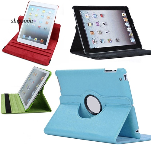 Bao Da Máy Tính Bảng Thông Minh Xoay 360 Độ Cho apple ipad 2 3 4