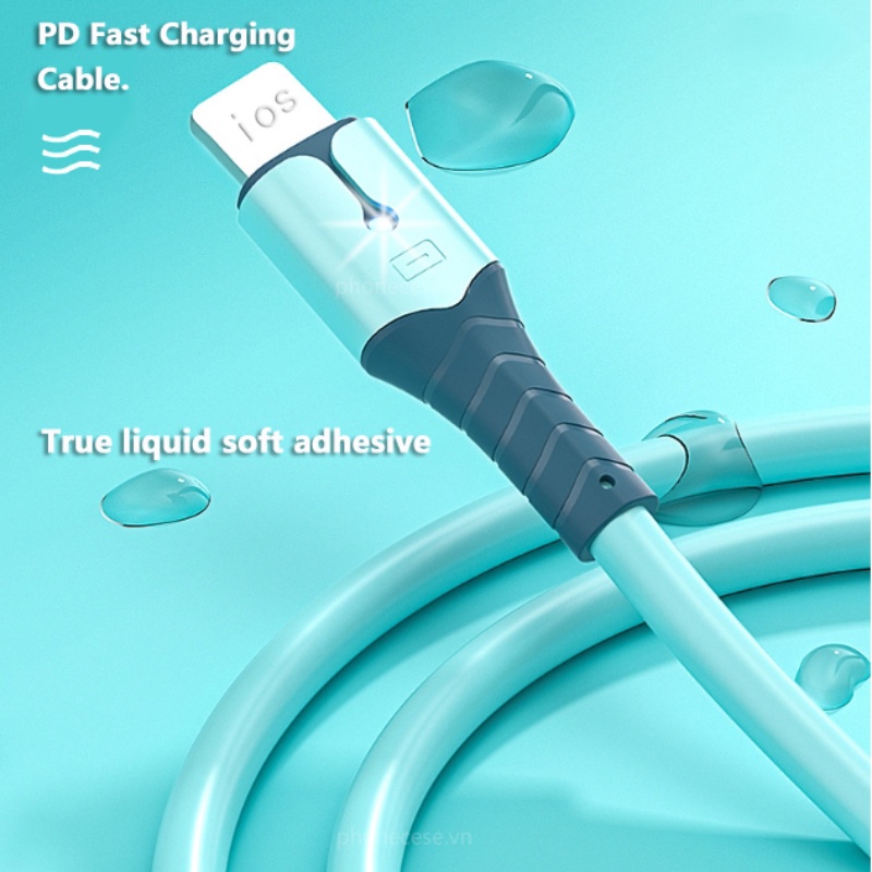 Dây Sạc Type C Nhanh 20W PD Chất Lượng Cao Dây Nhanh Bằng Silicone cáp sạc Cho xiaomi