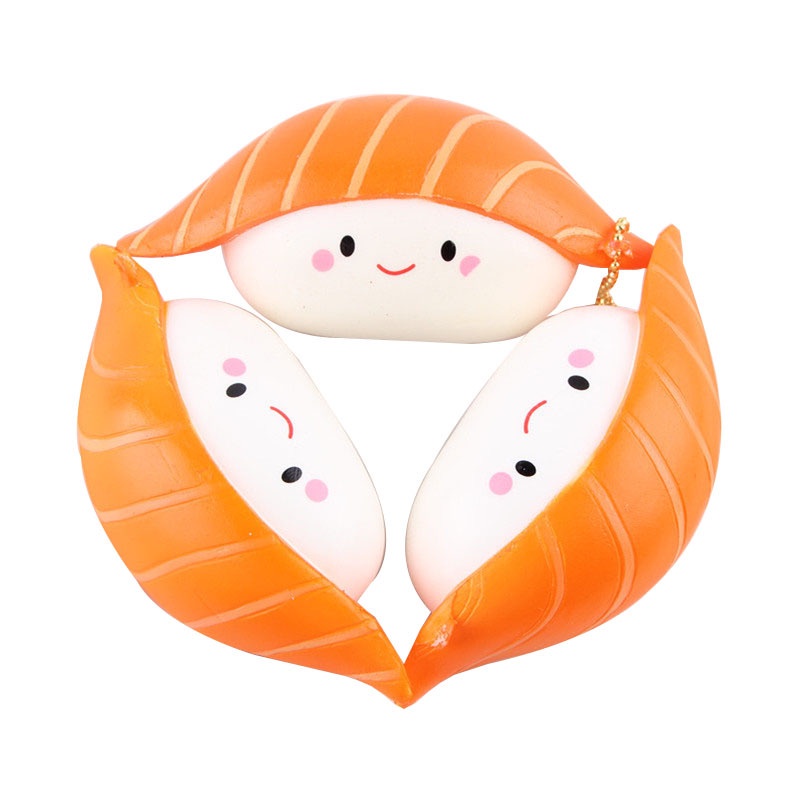 Squishy Lớn JUMBO Hình bánh màn thầu đội mũ Đồ Chơi Xốp Giảm Stress Hình mềm mịn dễ Thương đàn hồi Cho Bé