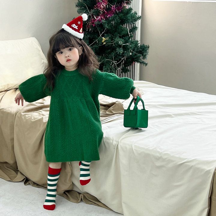 Áo Len Tay Dài Dáng Rộng Màu Trơn Phong Cách retro Thời Trang Thu Đông Dành Cho Nữ