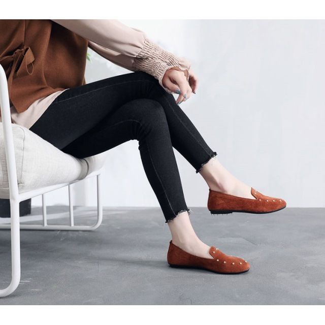 Giày Búp Bê Đế Mềm Thoải Mái Thời Trang Cho Mẹ Bầu 2023