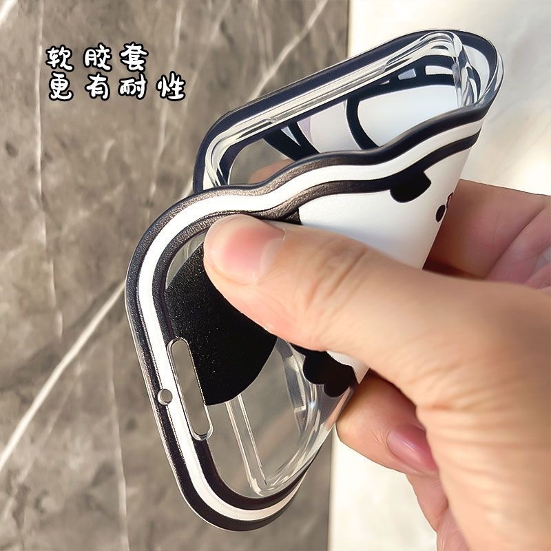 Pochacc Vỏ Bảo Vệ Thẻ Kèm Dây Đeo Kiểu Hoạt Hình Dễ Thương Chống Thất Lạc Tiện Dụng Cho Học Sinh