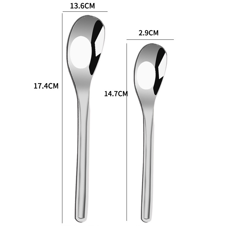 Muỗng Ăn Cho Bé Bằng Thép Không Gỉ 304