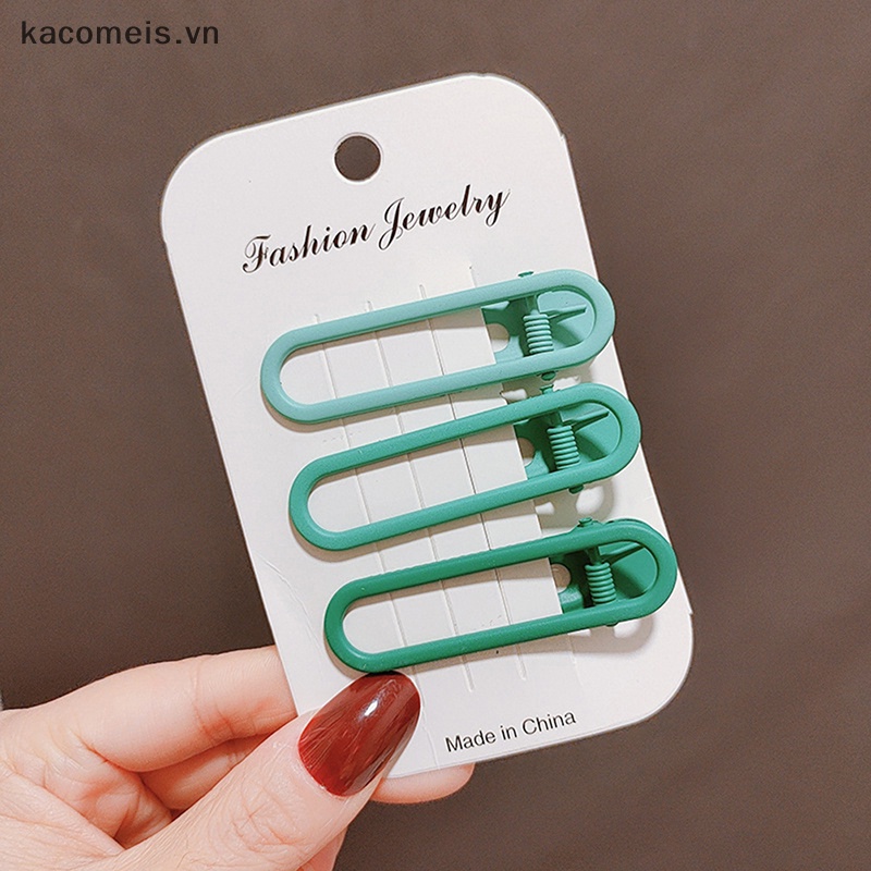 Kaimeisvn set 3 Kẹp Tóc Hợp Kim Xinh Xắn Cho Bé vn