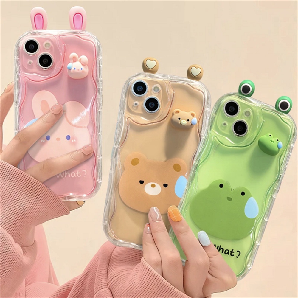 Vỏ Búp Bê Hình Thỏ 3d Cho samsung a24 a14 a13 a04e a04 a04s a10s a20s a30s a21s a12 a02s a32 a03 a51