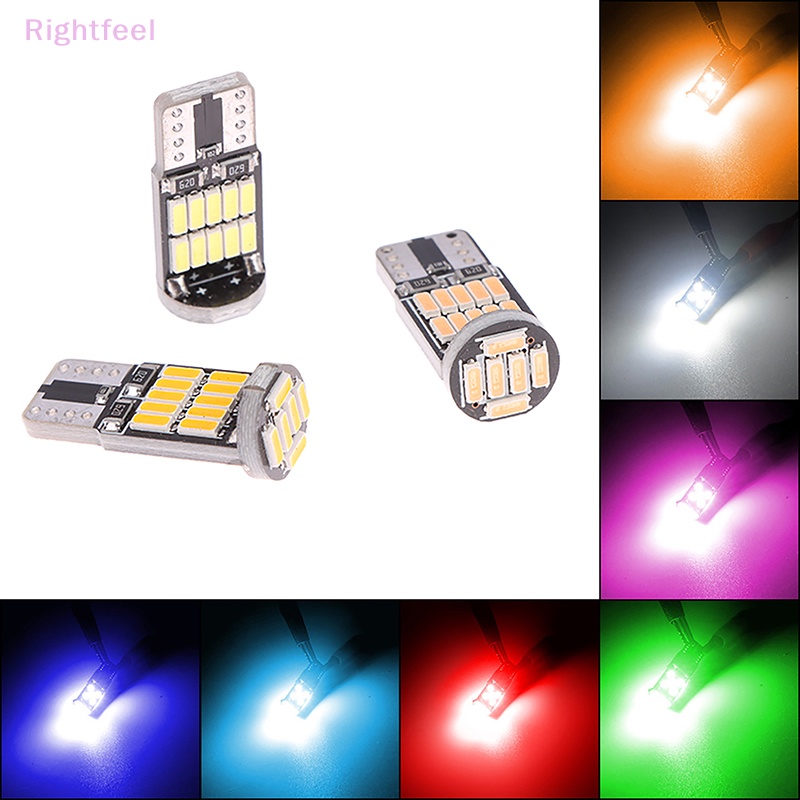 Set 2 Đèn led Tín Hiệu 12v t10 canbus 6500k 26 smd 4014 chip Dành Cho Ô Tô Mới