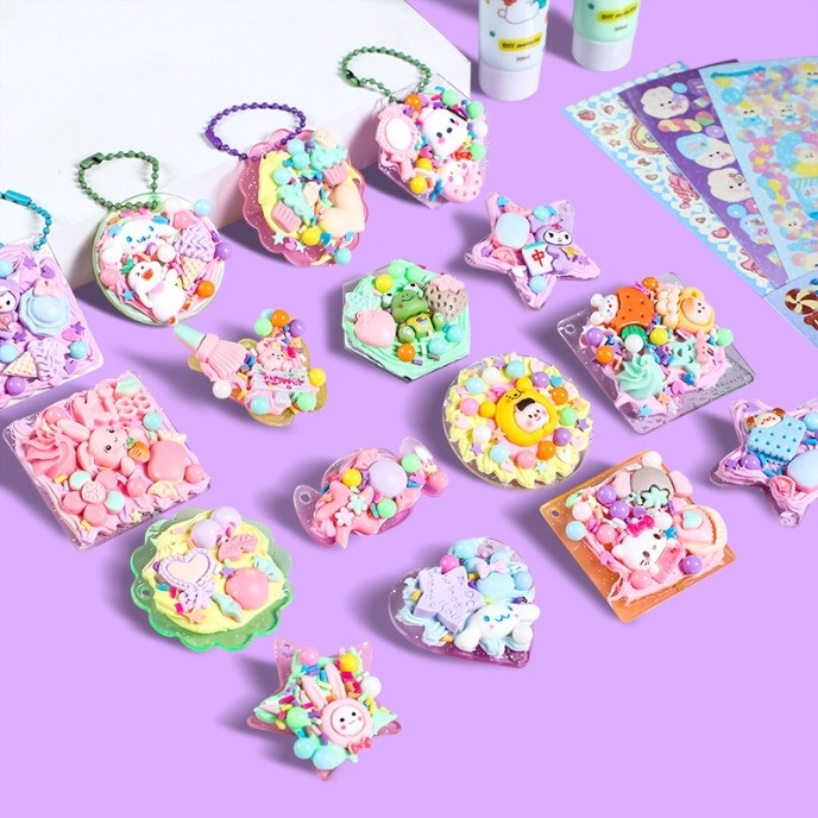 Bộ 931 Miếng Dán Trang Trí Toàn Diện Thủ Công diy