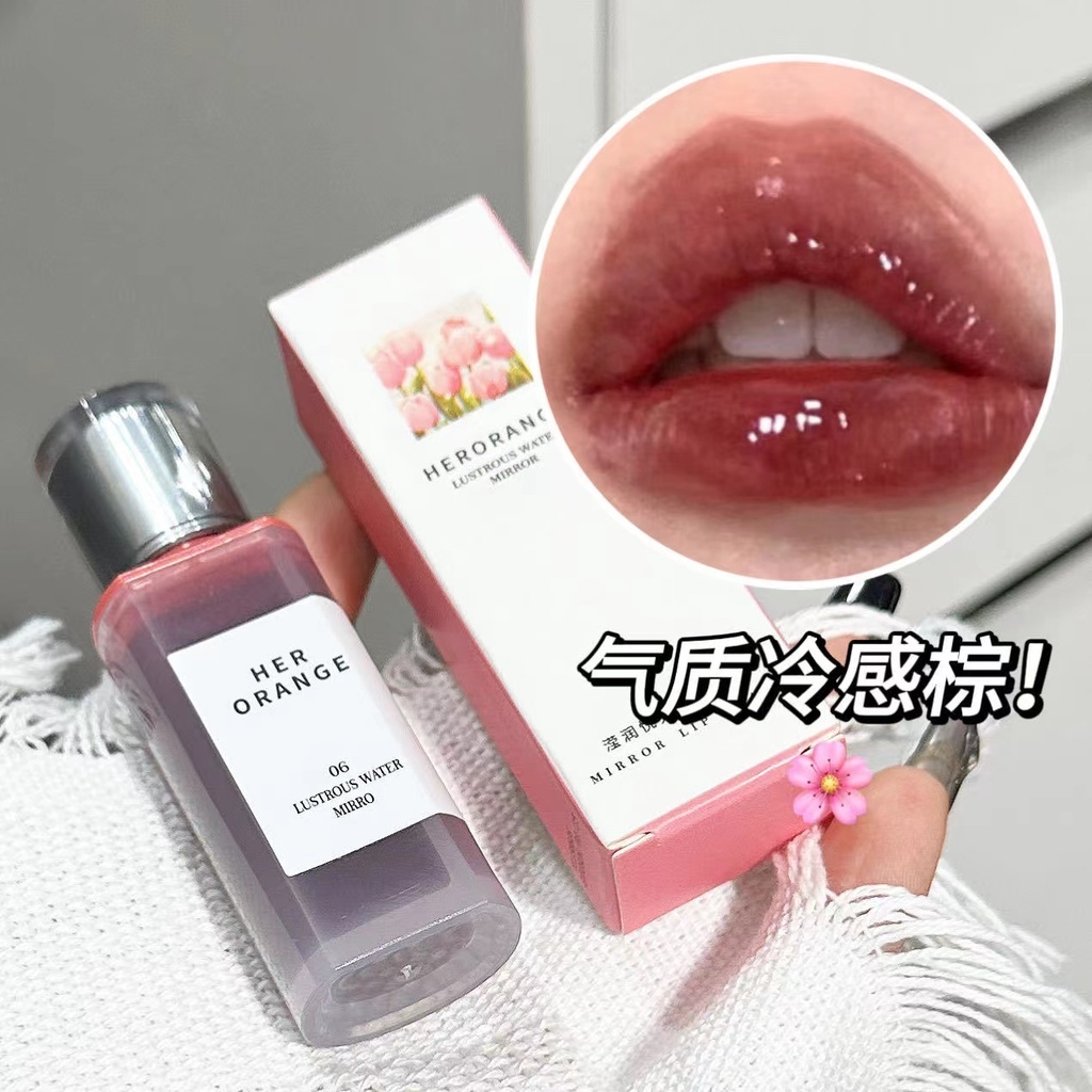 Son Bóng herorange Chống Thấm Nước Lâu Trôi Dưỡng Ẩm Không Dễ Phai Màu