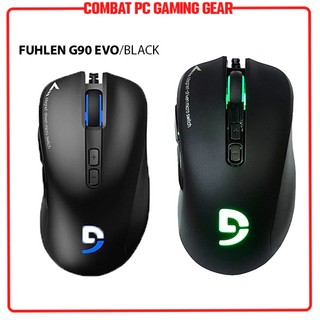 Chuột gaming fuhlen g90 black | g90 evo - hàng chính hãng