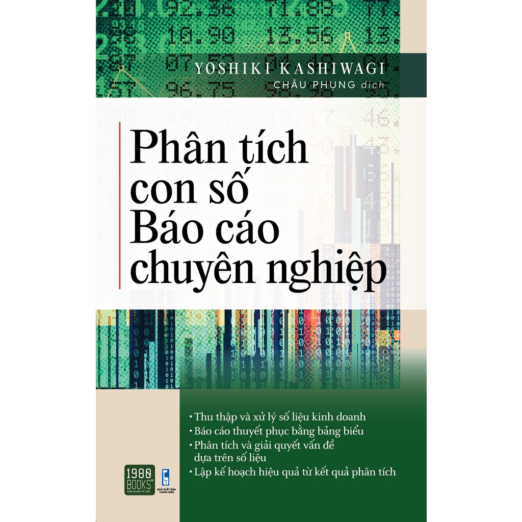 Sách - Phân tích con số báo cáo chuyên nghiệp