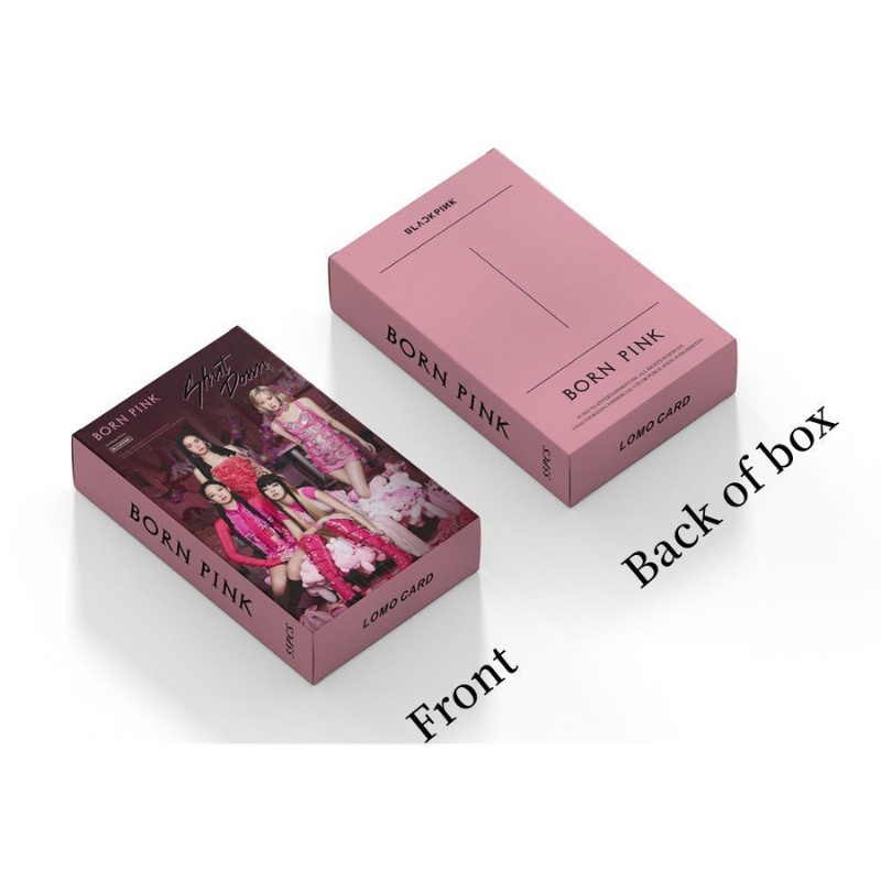 Lomo Card Blackpink bo góc album mới nhất thần tượng kpop Lisa, Jennie, Jisoo, Rosé