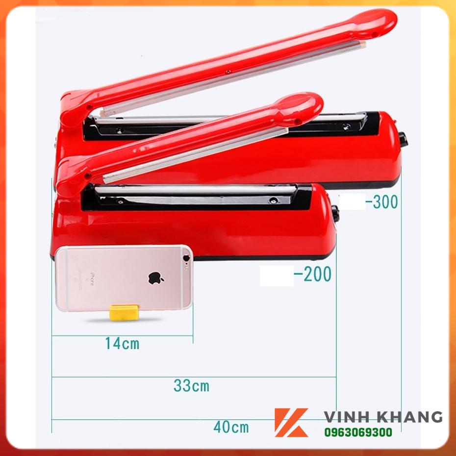 Máy Hàn Miệng Túi cầm tay Vinhkhang-shop đường hàn 20-30cm/2-5mm KHÔNG KÉN TÚI; túi zip bạc, craft, lọc trà