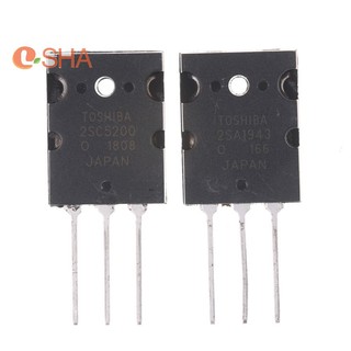 1 cặp bóng bán dẫn điện pnp 2sa1943 & 2sc5200 mới