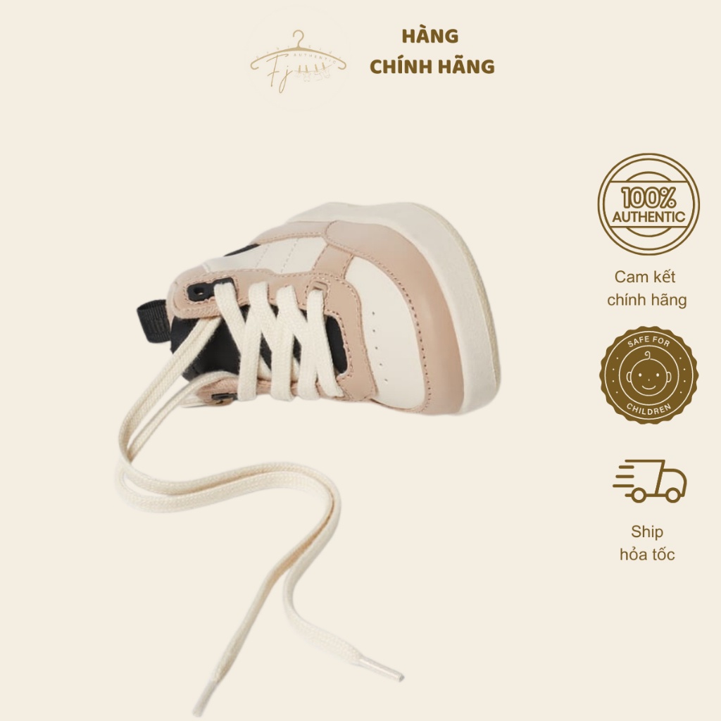 Giầy bé trai ZARA SPAIN giầy cổ cao chính hãng Size 23  24