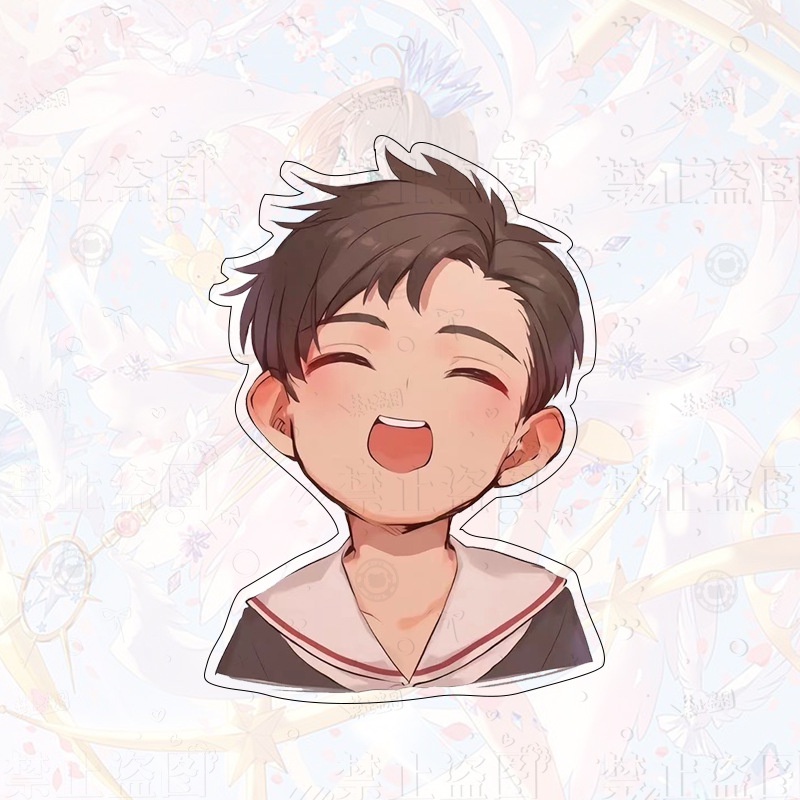 Trâm Cài Áo acrylic Họa Tiết Hoạt Hình Thủ Lĩnh Thẻ Bài sakura