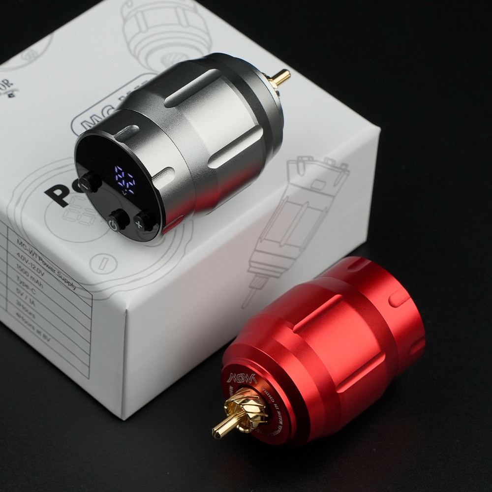 Mới Nguồn Điện Không Dây mini Cho Máy Xăm Hình 1500