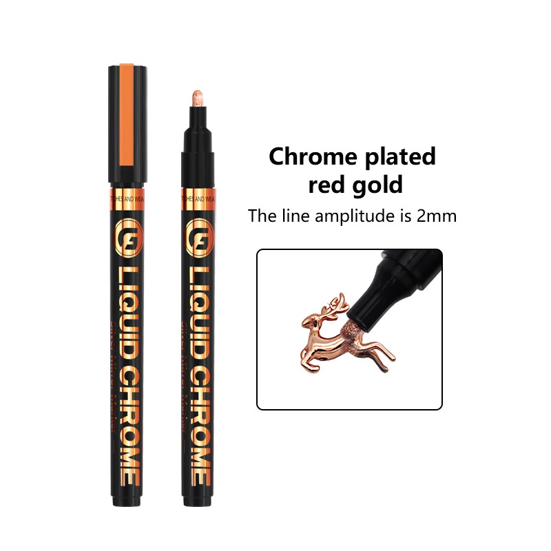 Bút Sơn Mạ chrome / Bạc / Vàng Chống Thấm Nước Kích Thước 1mm / 2mm / 3mm