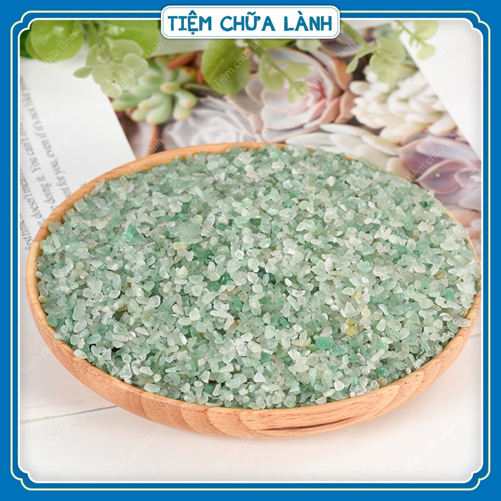 Đá Thạch Anh Vụn Tự Nhiên Loại Siêu Nhỏ , Đá Thanh Tẩy Tarot Hỗ Trợ Thiền Định, Reiki Healing, Trang Trí Bể Cá