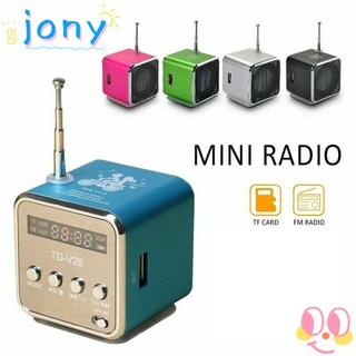 Jonye loa bluetooth kiêm đài fm mini nghe nhạc mp3