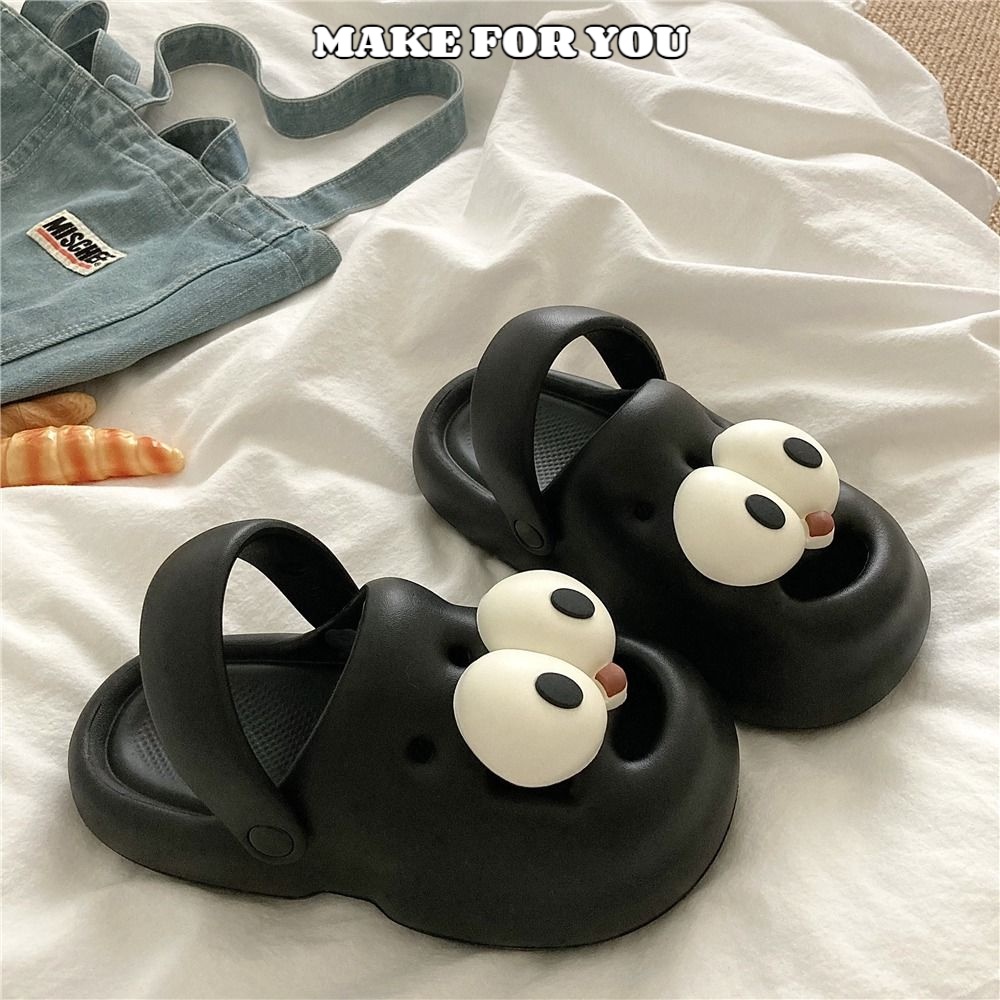 MY dép cross bánh mì dép dép bánh mì nữ Trẻ trung Mềm mại Thấm hút mồ hôi Chống trơn trượt B21H0KK 43Z231026