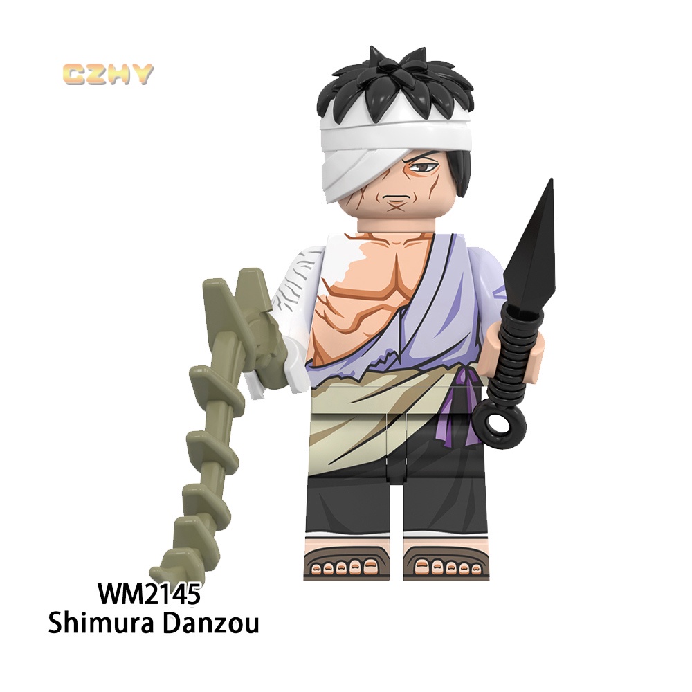 Đồ Chơi Khối Lắp Ráp Hoạt Hình mifune shimura Daanzou Pepper hanzo wm6112