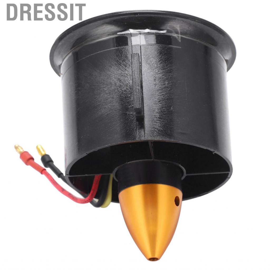 Dressit 70mm EDF Set 6 Blades Ducted Fan For RC Airplane Sports