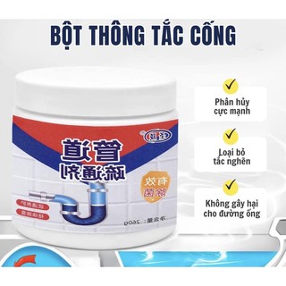 Bột thông tắc cống đa năng siêu mạnh 260g - Bột Thông Tắc Sinh Học Hiệu Quả Tức Thì