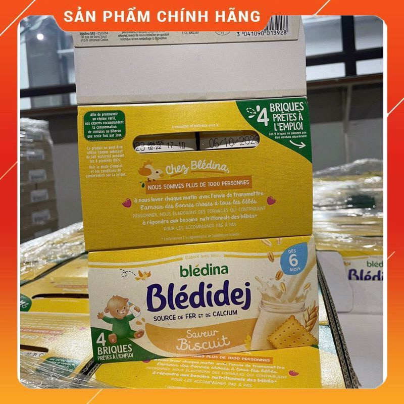 Combo 4 hộp sữa nước Bledina Pháp 250ml