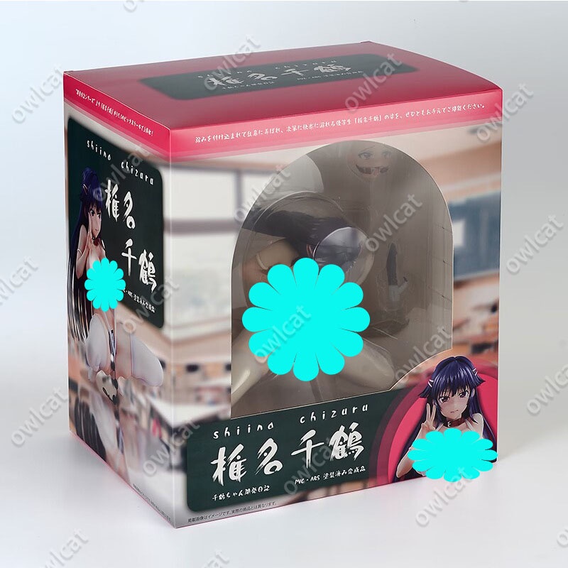 Mô Hình Nhân Vật Illustration Shiina Chizuru  Soft Body 17cm Size 1/5.5 JK NOCTURNE Native Illustrator Mutyamutya Mucha PVC Figure Packed in Box Model
