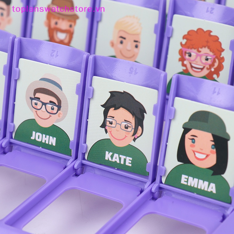 Toplanswatchstore Trò Chơi board game who is it family Vui Nhộn Chống Căng Thẳng Cho Trẻ Em vn