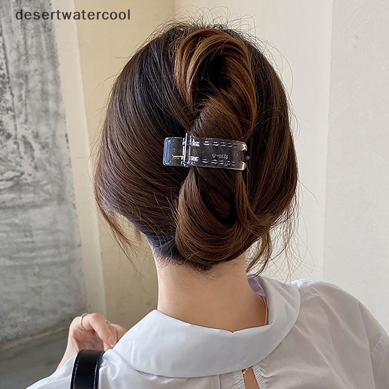 Dcvn Kẹp Tóc Bằng Nhựa Phong Cách retro Dễ Thương Cho Nữ