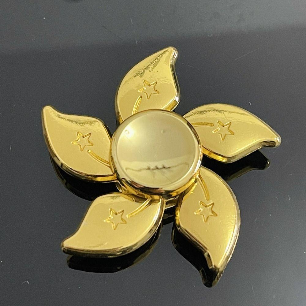 Con Quay Đồ Chơi spinner BằNg Kim LoạI ĐồNg Thau, GiúP GiảM Stress