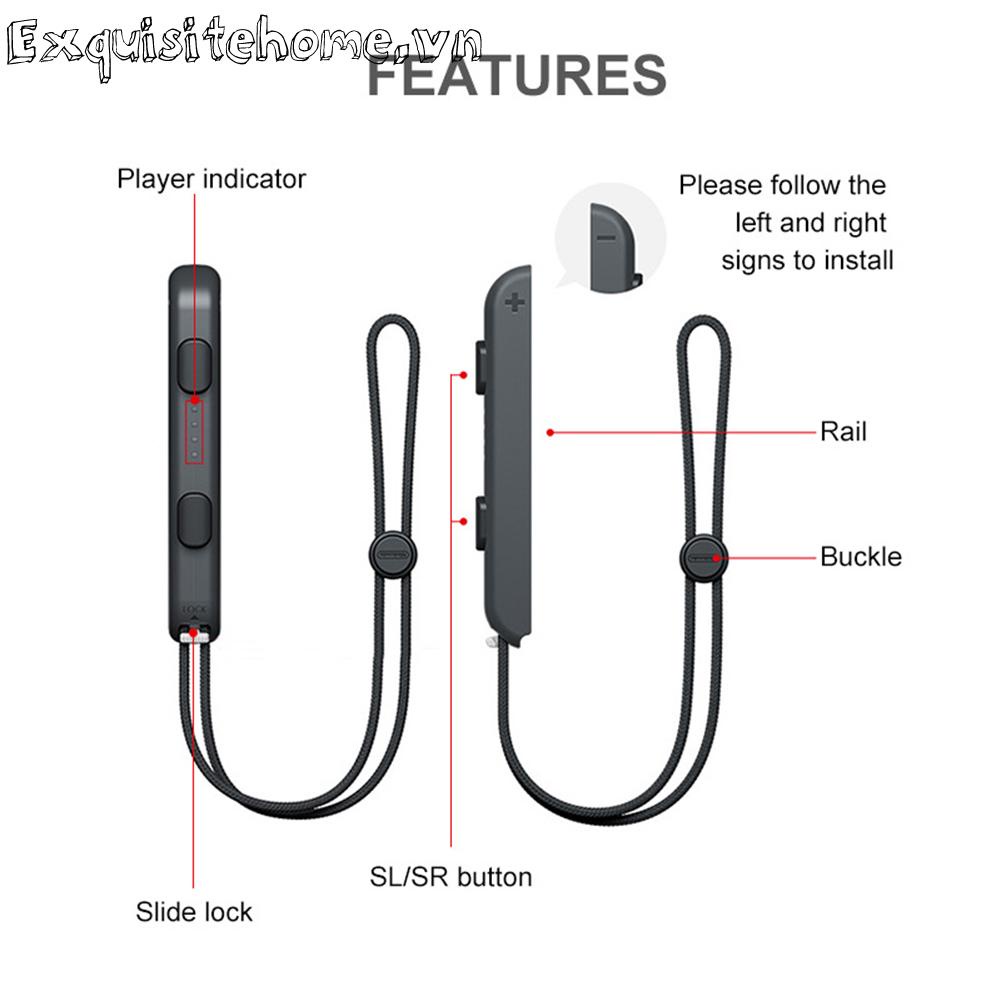Máy Chơi game Cầm Tay 6 Trục 550mah Hỗ Trợ Nút home waken host nintendo switch / lite / oled