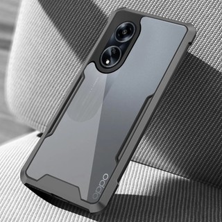 Ốp Điện Thoại acrylic Trong Suốt Chống Sốc Cho OPPO Reno 12 11 11F 10 Pro 10 5G 8T 5G Reno 8 T 8 Pro+ 8Z Lite 7 7Z 6Z Pro