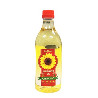 Dầu ăn hướng dương ép lạnh hữu cơ SUNGARDEN Sunflower-Organic-Oil 1L