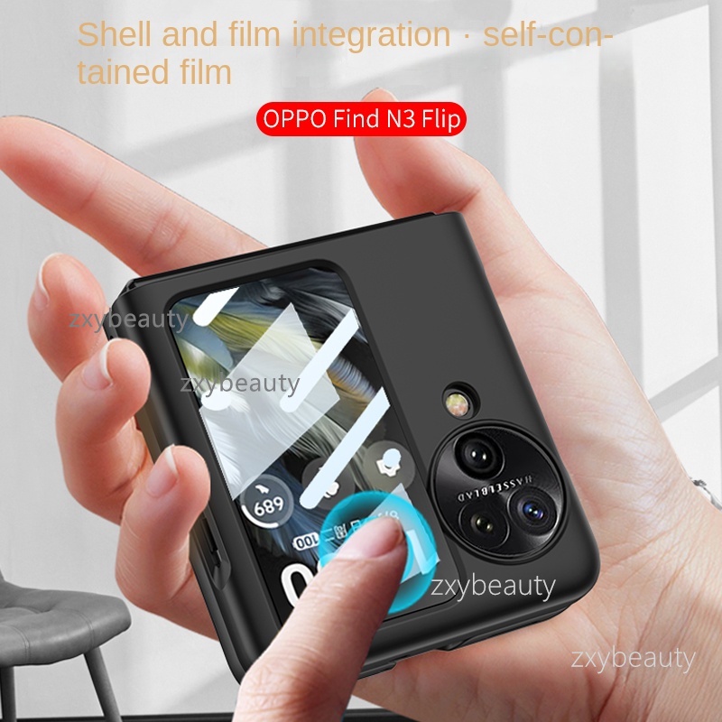 Bao Da Điện Thoại Nắp Lật Chống Sốc Cho oppo find n3 flip 5g 2023 findn3 n3flip findn3flip 5g pht110 cph2519 Ốp