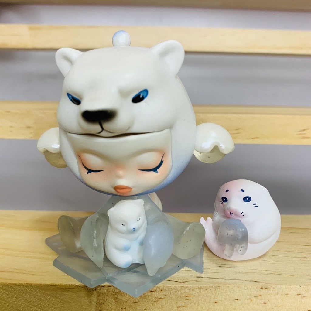 Trong kho Hộp mù động vật ăn mơ thế hệ sp7 làm bằng tay dễ thương hợp thời trang Đồ trang trí búp bê