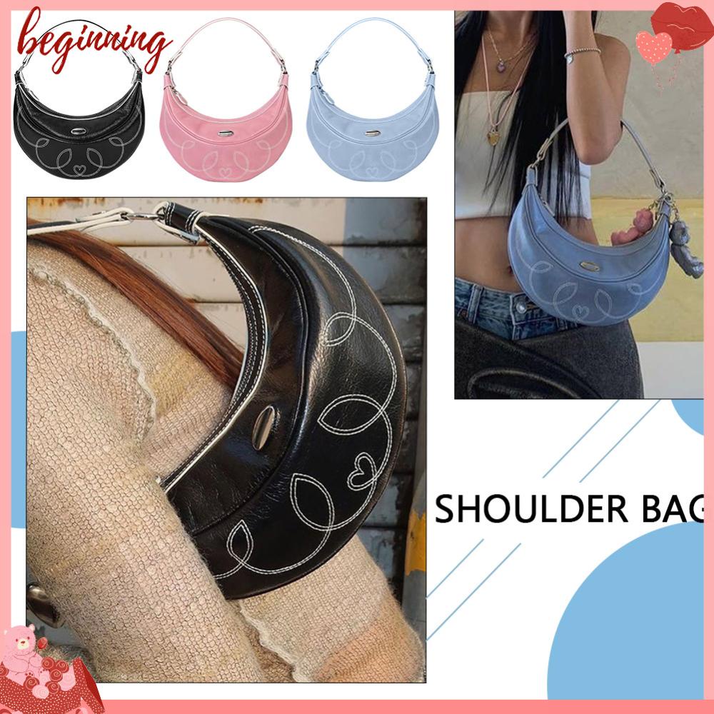 ✿ Phụ Kiện Bắt Đầu Cho Xe Hơi ✿ Túi Đeo Vai y2k Có Khóa Kéo Thời Trang Cho Nữ