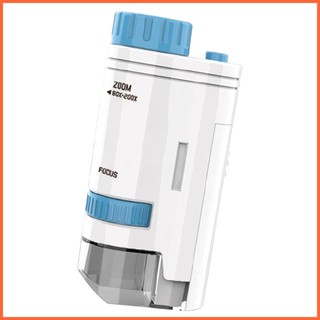 Kính hiển vi mini bỏ túi phóng đại 80x-200 lần cầm tay tiện dụng