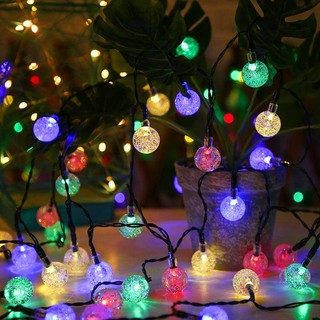 Dây Đèn led Năng Lượng Mặt Trời Chống Nước Trang Trí Ngoài Trời