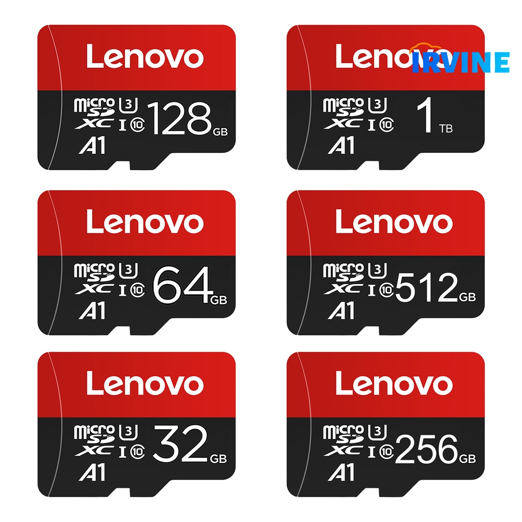 Thẻ Nhớ 32gb / 64gb / 128gb / 256gb / 512gb / 1024gb Tốc Độ Cao 100mb / s mini sd tf Cho Máy Ảnh lenovo